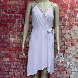 Rags To‎ Wishes Georgette Wrap Dress